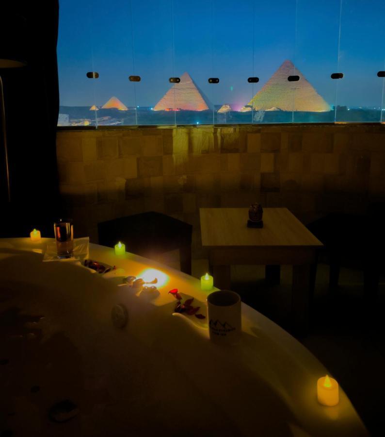 Jumeirah Pyramids View Inn Kafret el-Gabal Buitenkant foto