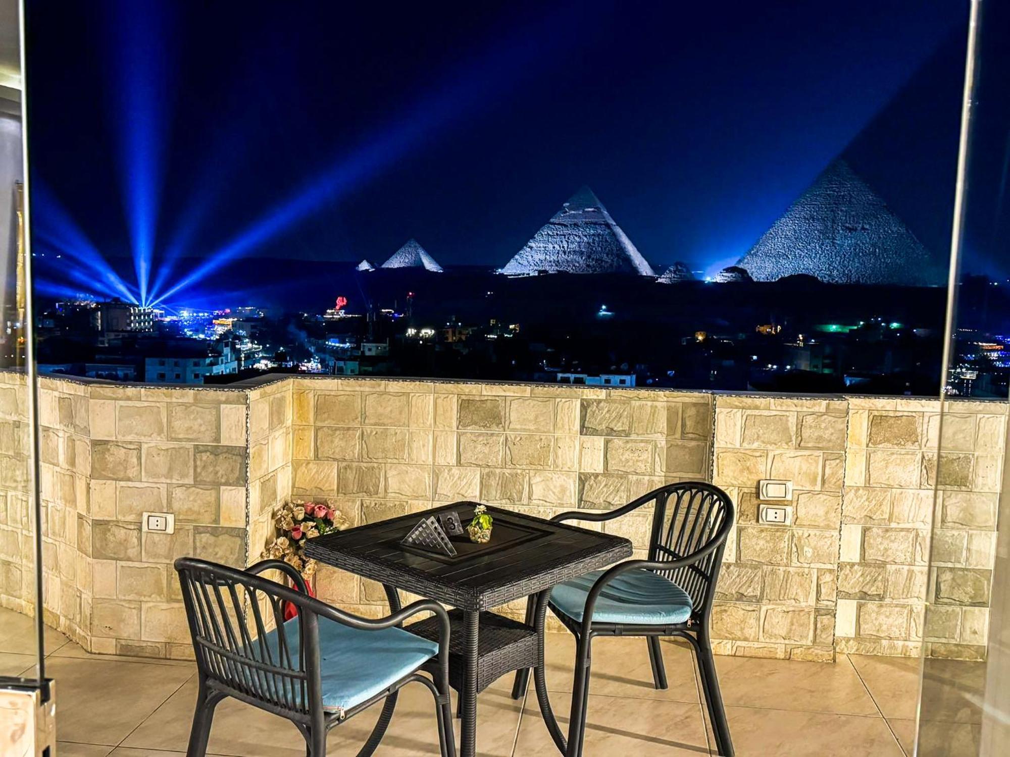 Jumeirah Pyramids View Inn Kafret el-Gabal Buitenkant foto