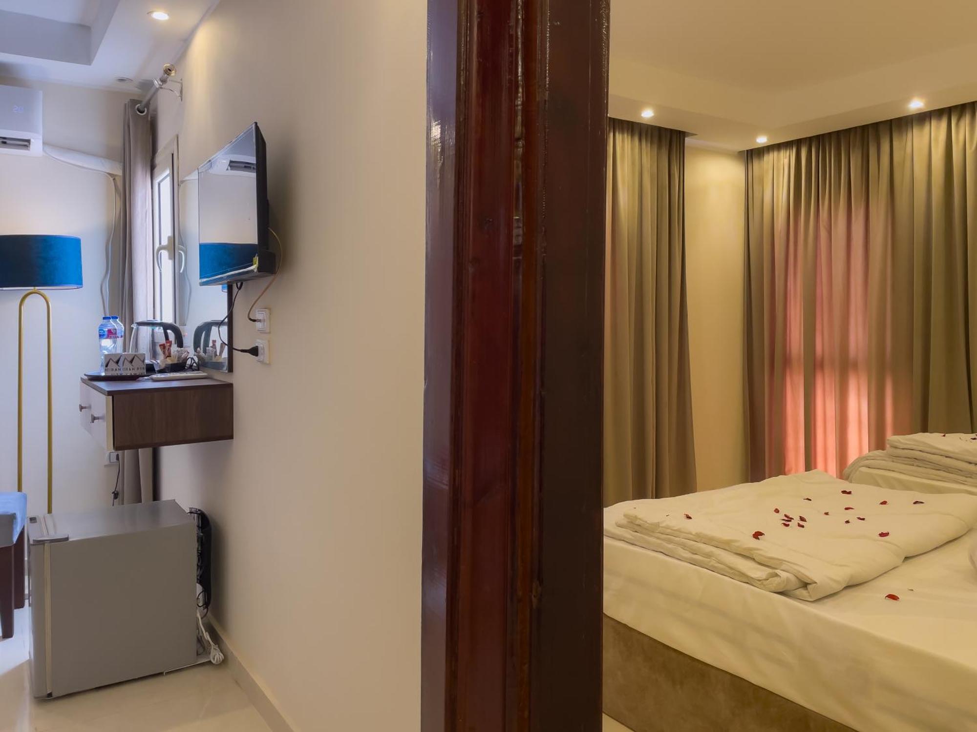 Jumeirah Pyramids View Inn Kafret el-Gabal Buitenkant foto