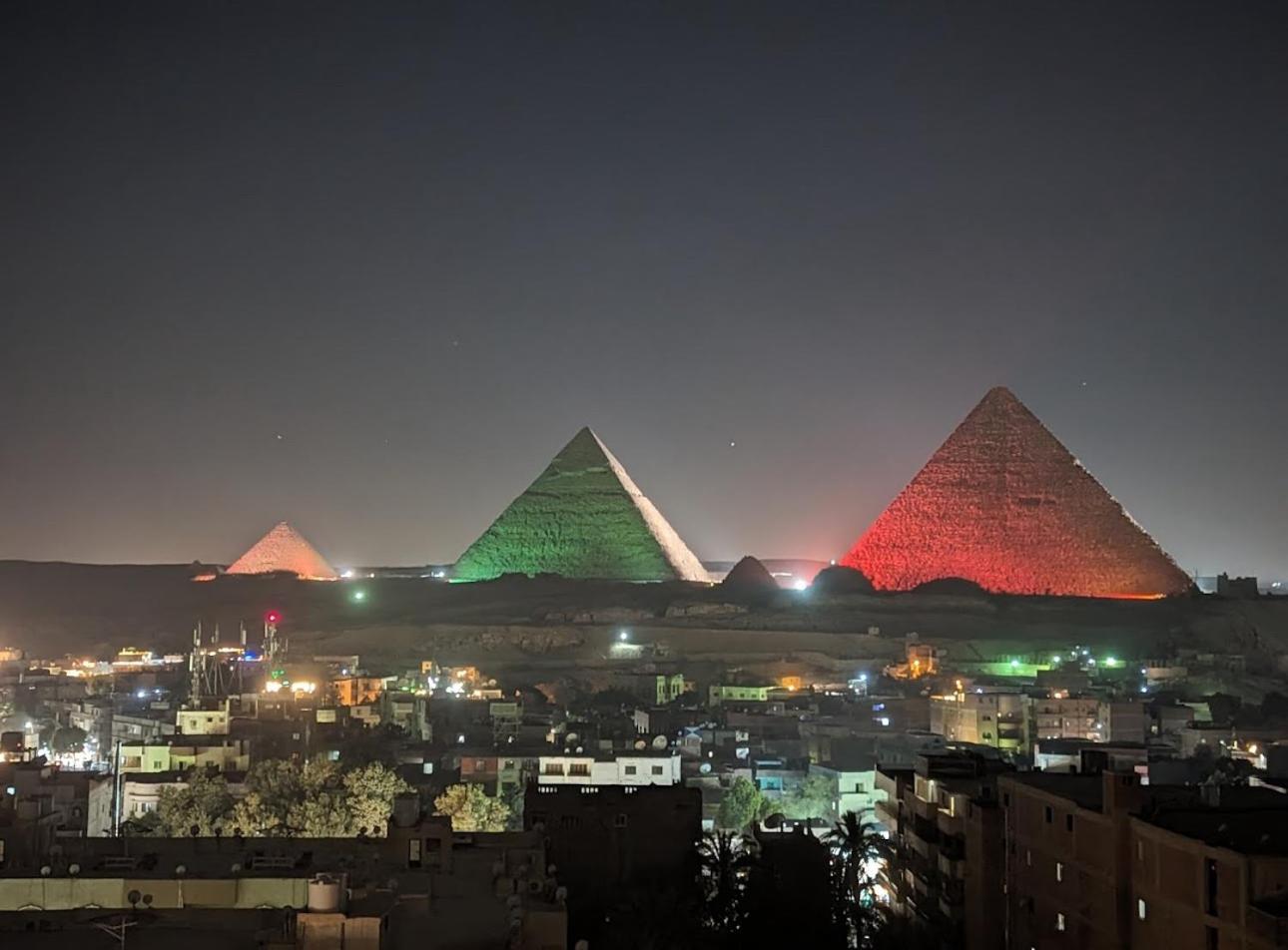 Jumeirah Pyramids View Inn Kafret el-Gabal Buitenkant foto